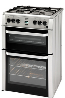Beko BDVG694SP cooker Freestanding cooker Natural gas Gas Silver – image 2