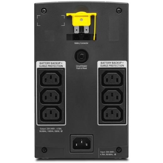 APC BX1100LI uninterruptible power supply (UPS) Standby (Offline) 1.1 kVA – image 2