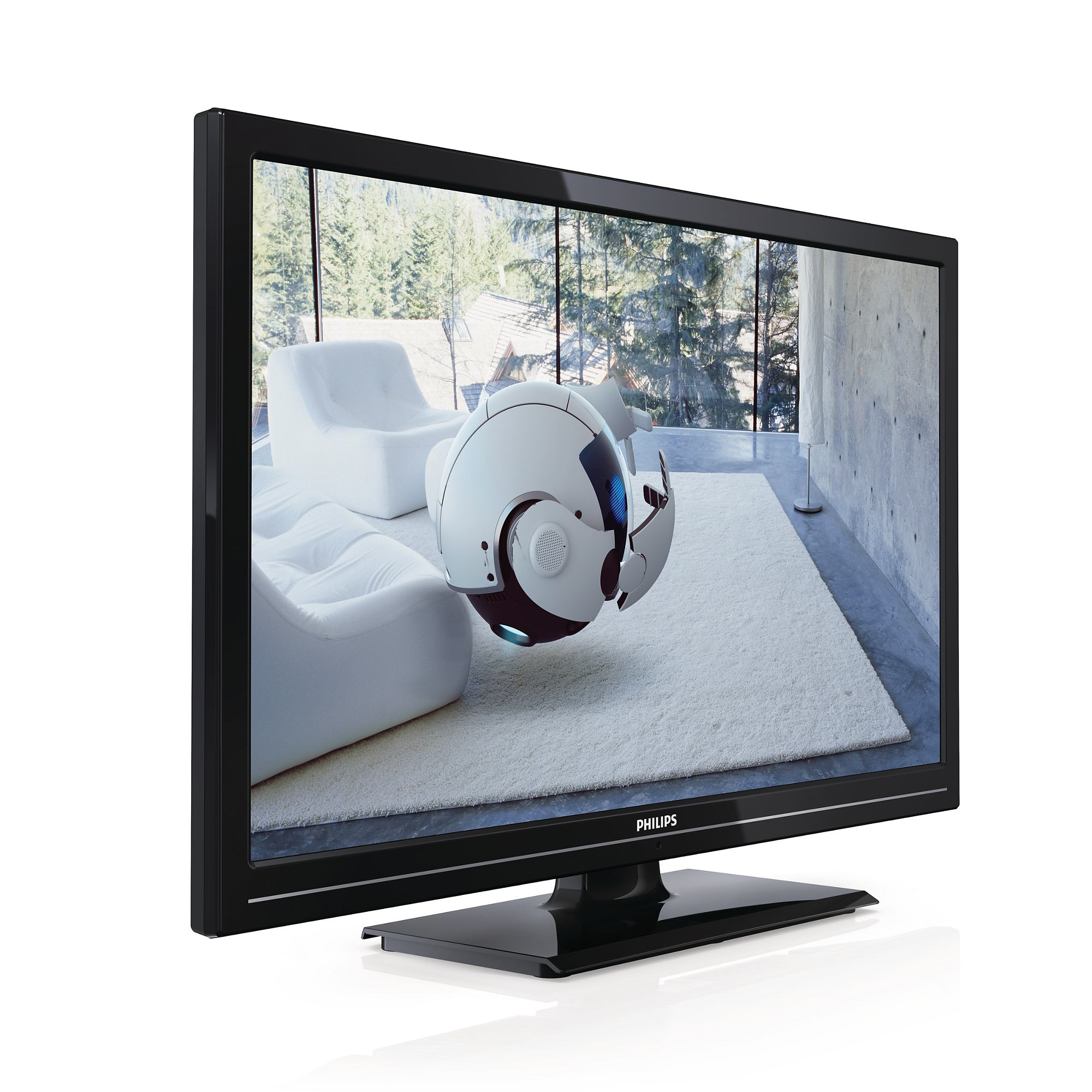 Philips 2900 series 22PFL2908H Ultraflacher Full-HD LED-Fernseher 