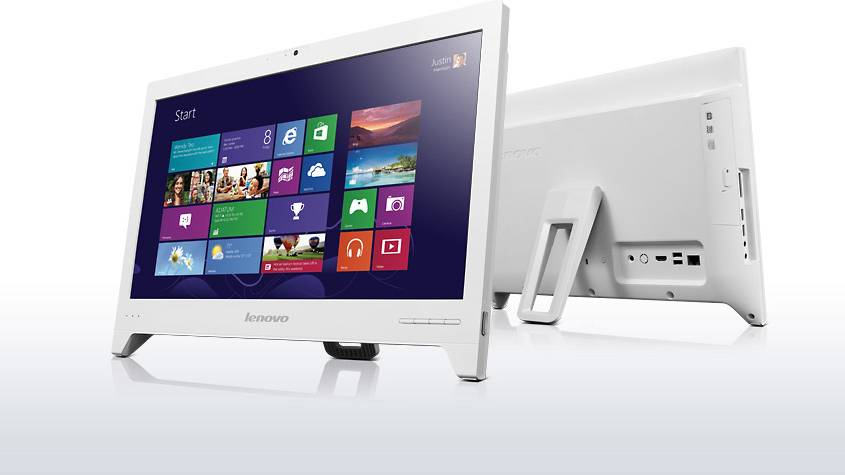 Lenovo IdeaCentre C240 Intel® Celeron® 847 47 cm (18.5″) 1366 x 768 pixels All-in-One PC 2 GB DDR3-SDRAM 500 GB HDD Windows 8 Wi-Fi 4 (802.11n) White image 3
