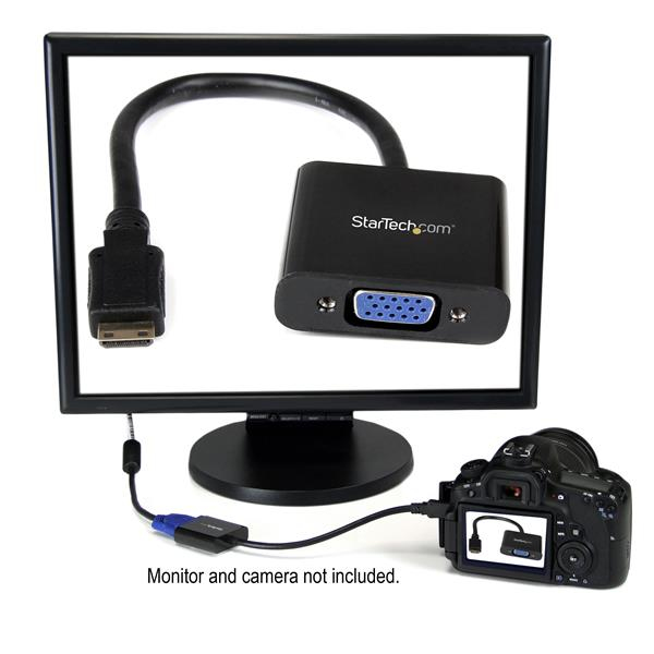 Resim StarTech.com MNHD2VGAE VGA - Mini HDMI Adaptörü