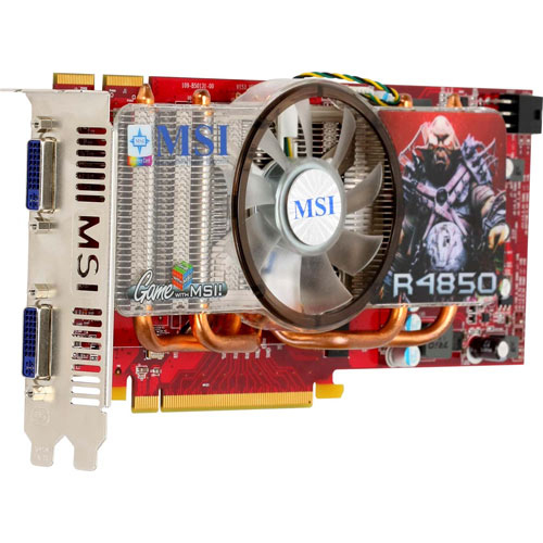 MSI R4850-2D512-OC GDDR3