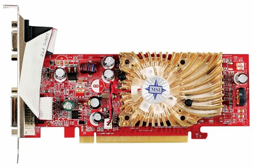 MSI NX7300GS-TD128E graphics card GDDR2