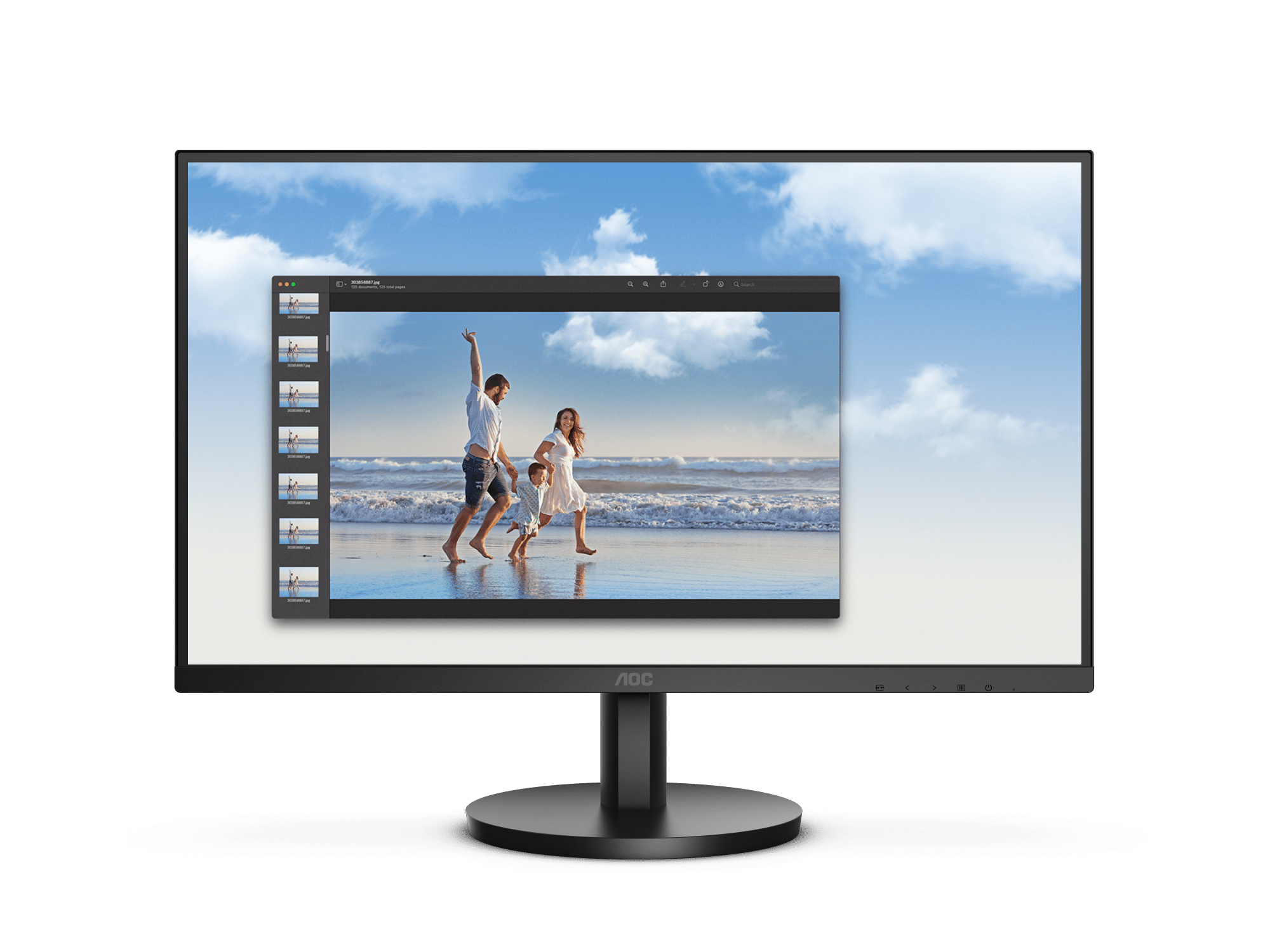 AOC B3 22B3HM computer monitor – image 1