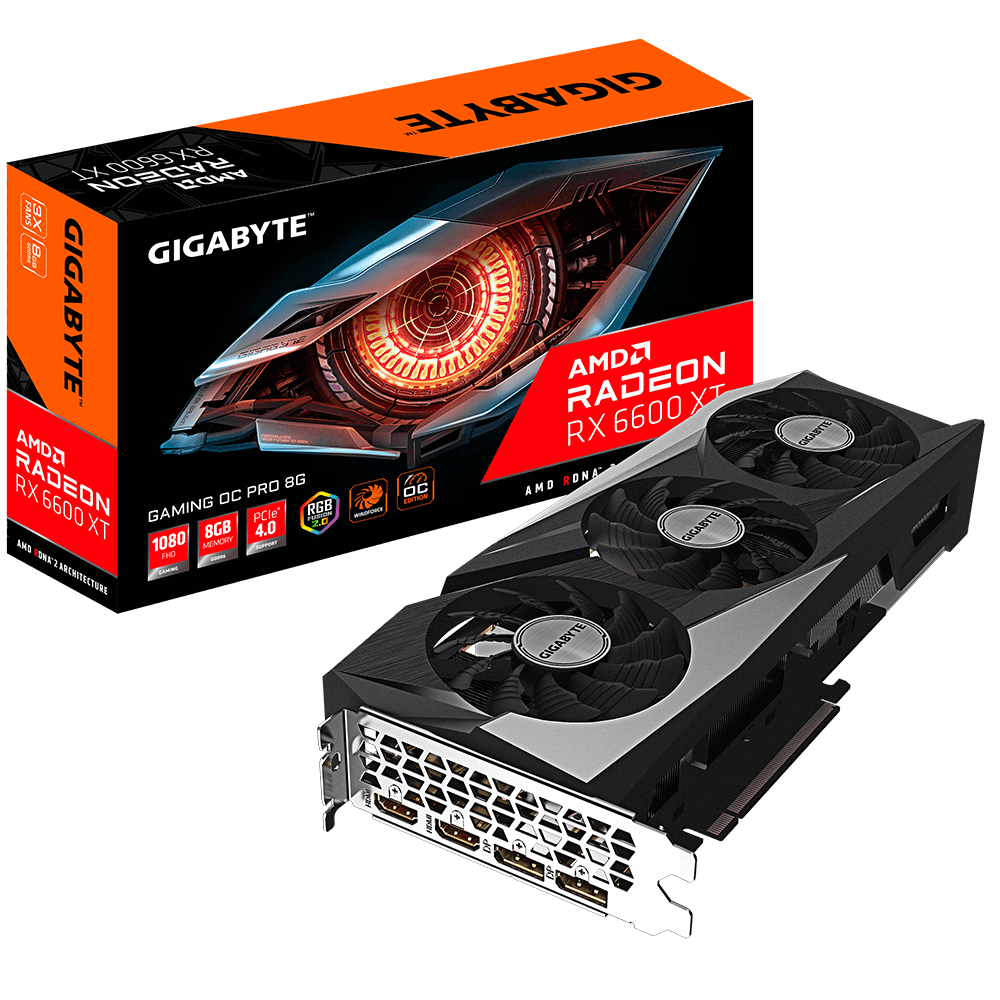 GIGABYTE GV-R66XTGAMINGOC PRO-8GD