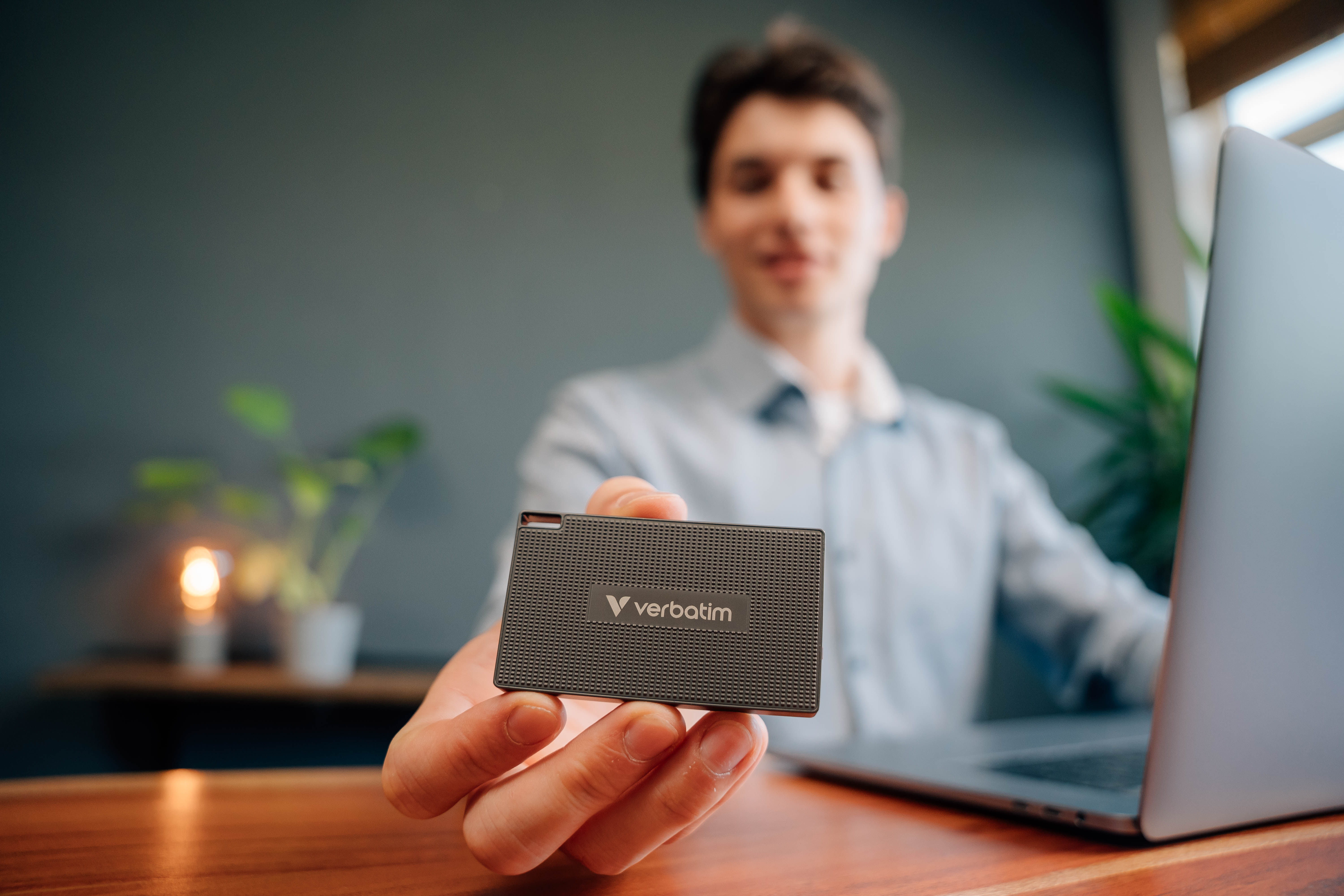 SSD 1TB Verbatim Metal Mini SSD USB-C retail Solid State Drives extern