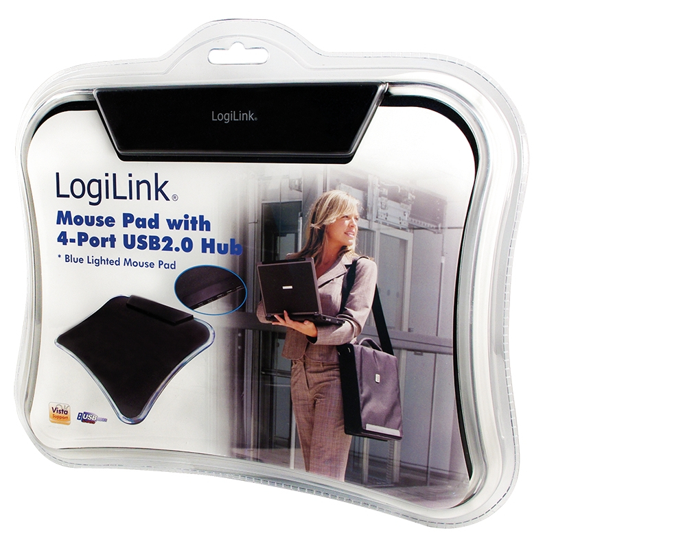 LogiLink Mousepad + 4-Port USB HUB – image 2