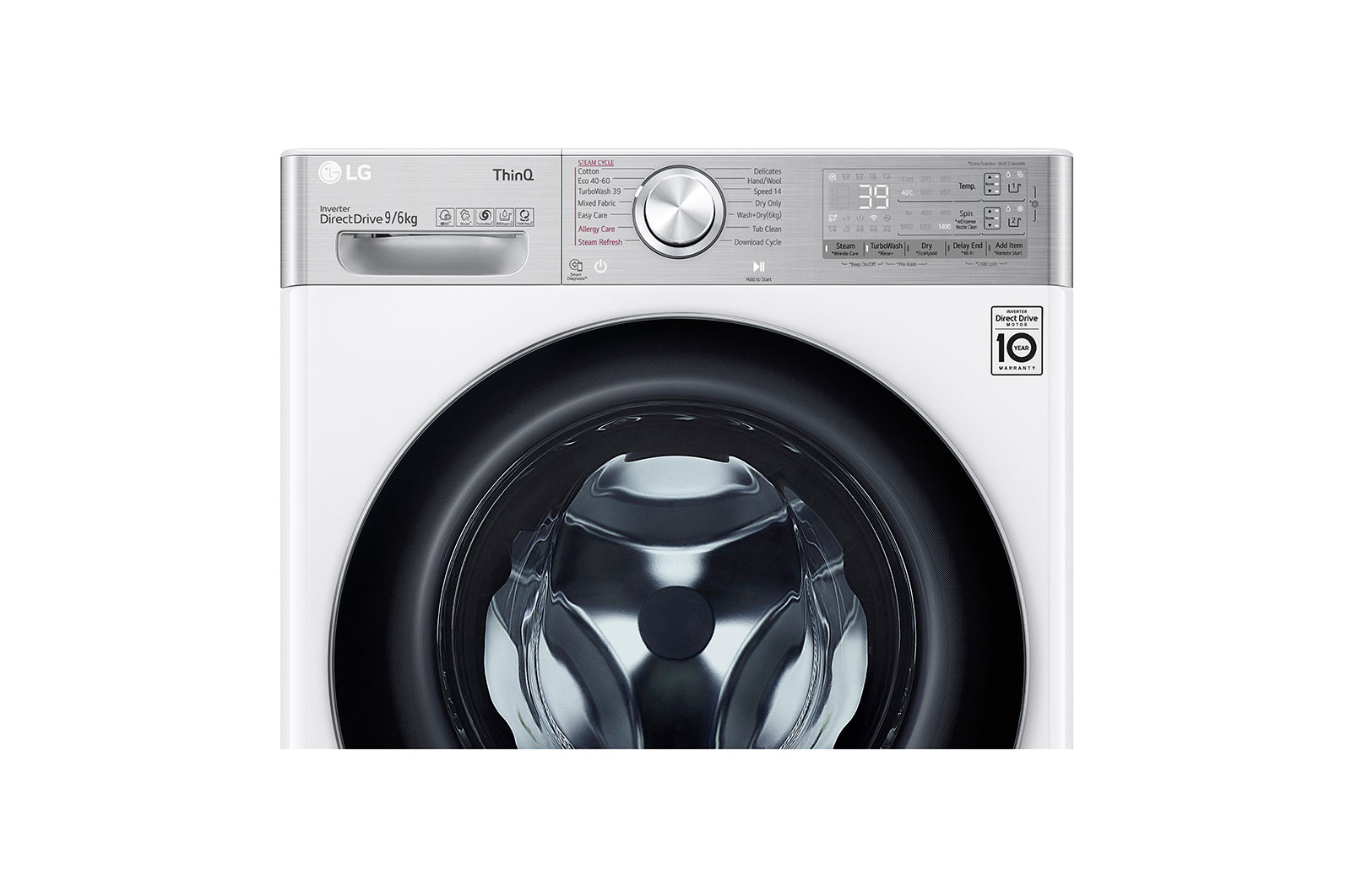 LG F4DV909H2EA washer dryer Freestanding Front-load White – image 4