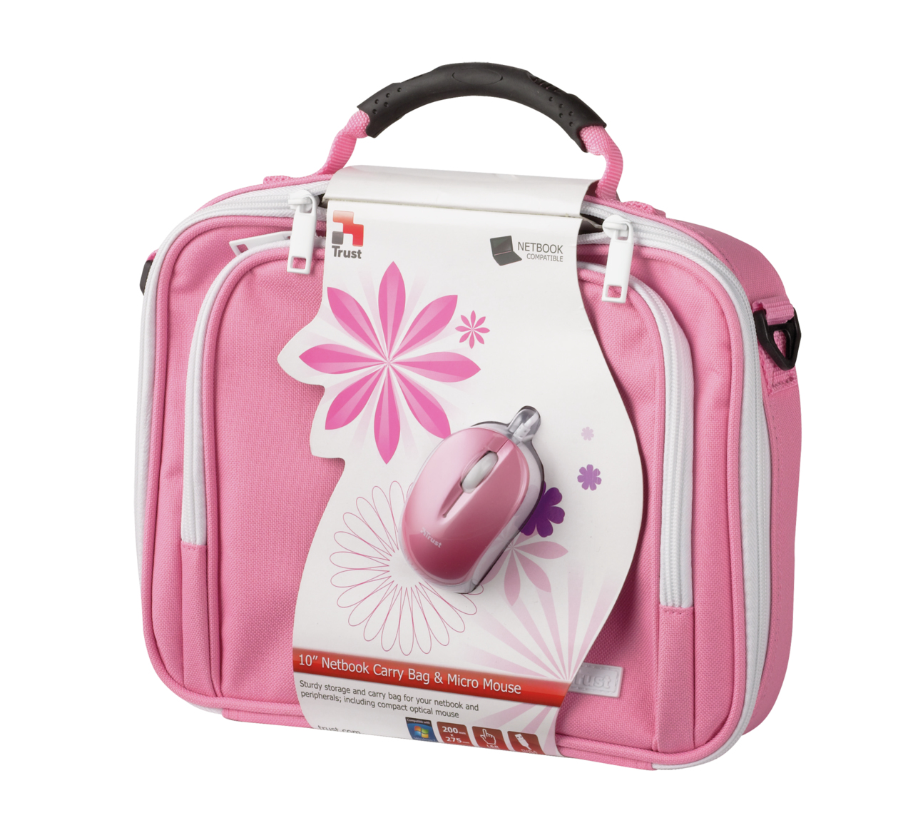 Trust 10" Netbook Carry Bag + Micro Mouse