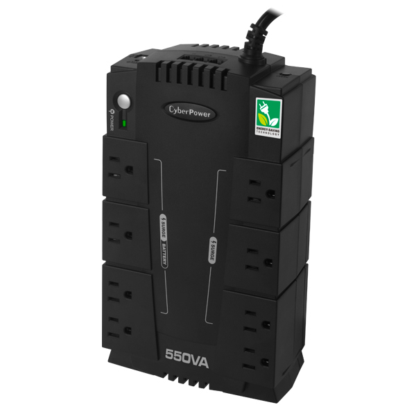 CyberPower CP550SLGTAA uninterruptible power supply (UPS) 0.55 kVA – image 2