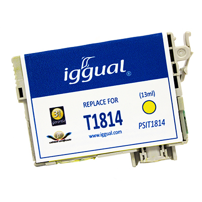 iggual PSIT181440 ink cartridge High (XL) Yield Yellow – image 1