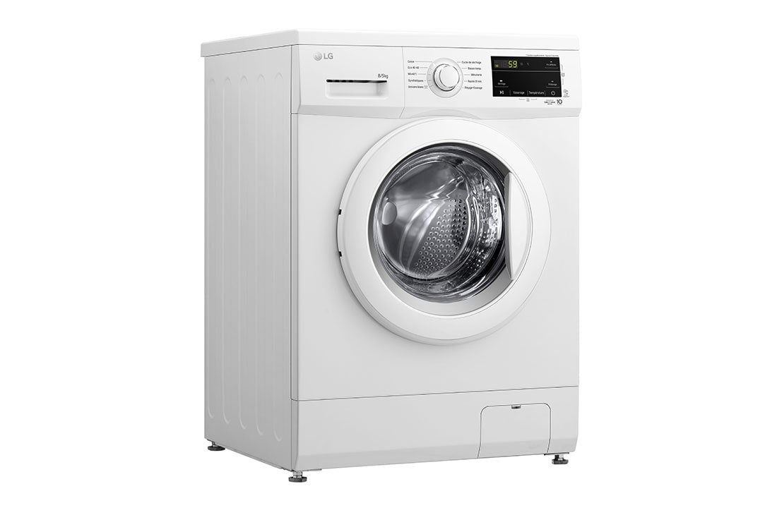 LG F854M20WR washer dryer Freestanding Front-load White – image 4