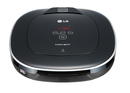 LG VR1229B robot vacuum Black – image 4