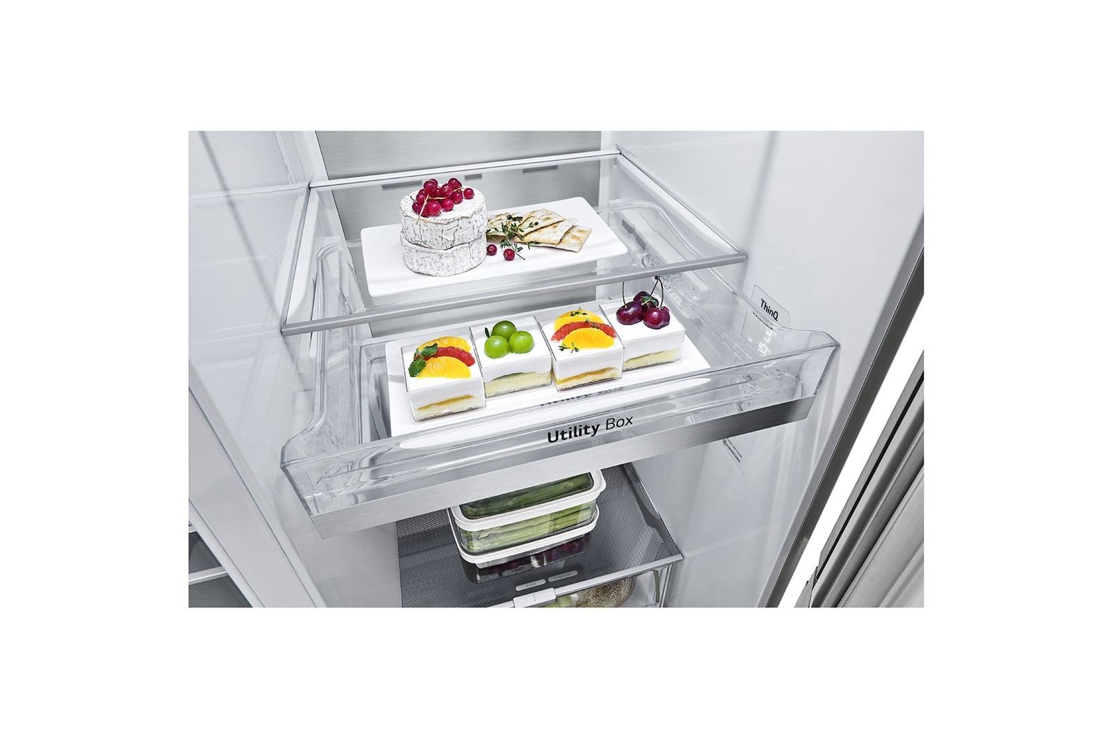 LG GSXV90BSDE side-by-side refrigerator Freestanding – image 9