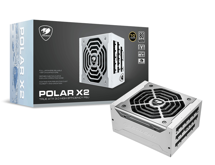 COUGAR POLAR X2 1200W ATX3.1 / 80 Plus Platinum / Modular Power Supply – image 8