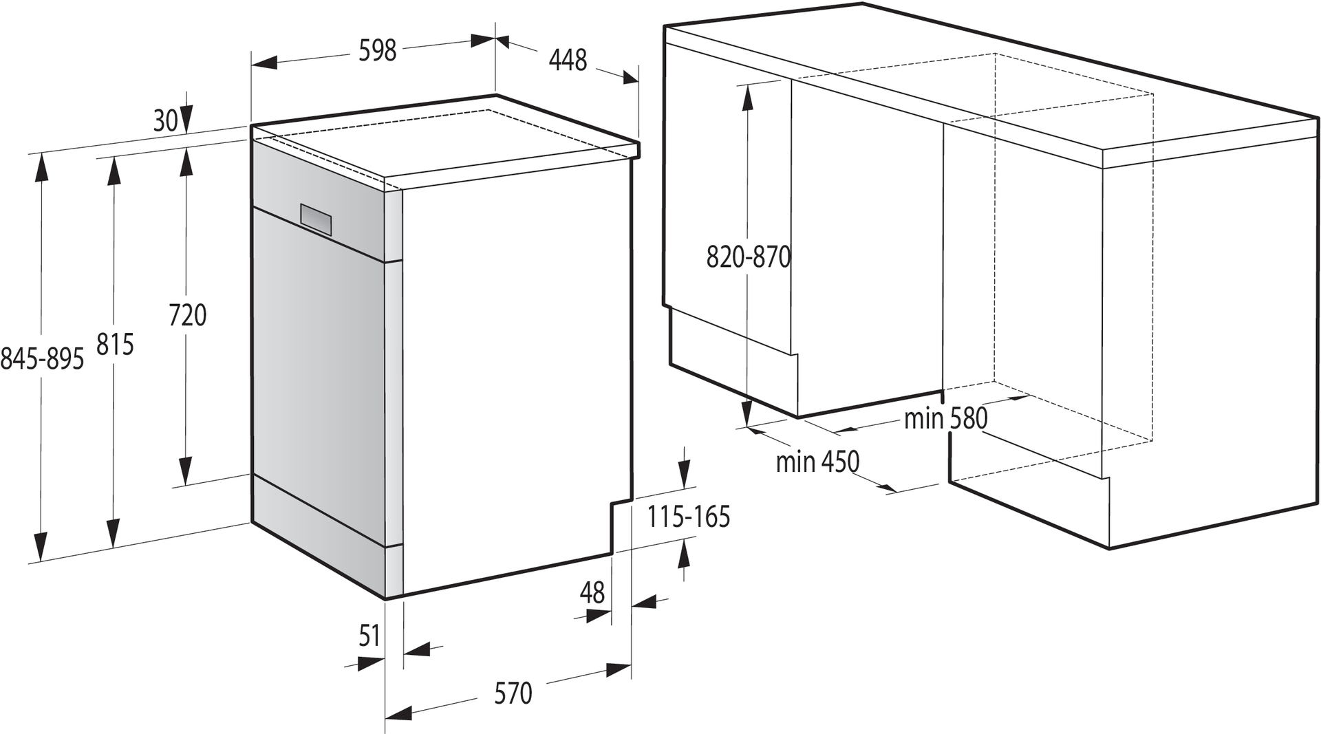 Gorenje GS541D10X — vue 1 sur 2
