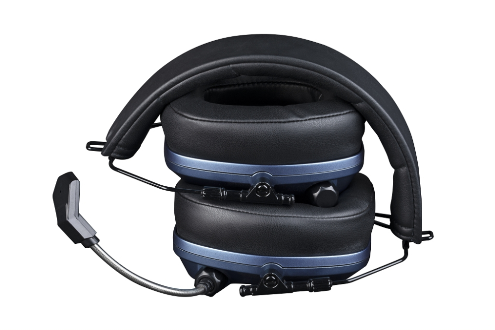 Konix Drakkar 61881118542 headphones/headset Wired Head-band Gaming Black, Blue – image 3