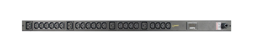 Vertiv EGVHVAAN242-102IJ4PS6-IP44 power distribution unit (PDU) 24 AC outlet(s) Black