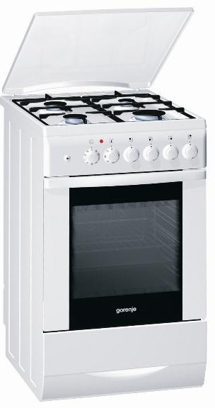 Gorenje K734W cooker Freestanding cooker Electric Gas White