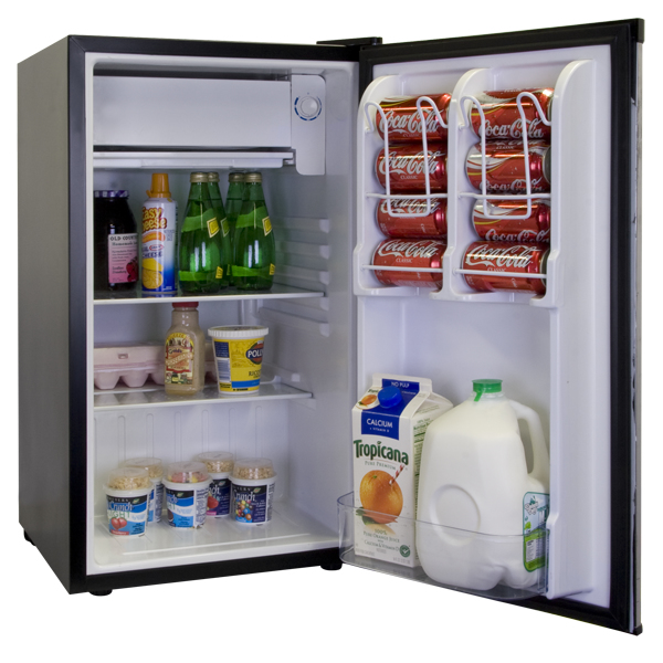Haier HNSE032BB combi-fridge Freestanding Black – image 1