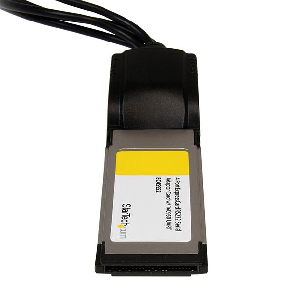StarTech.com 4 Port Native ExpressCard RS232 Serial Adapter Card with 16C950 UART – image 3