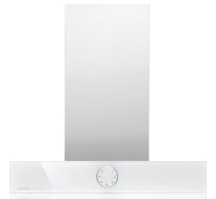 Gorenje DT6SY2W cooker hood Wall-mounted Stainless steel, White 618 m³/h – image 2