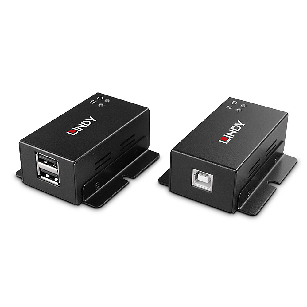 Lindy 50m 2 Port USB 2.0 Cat. 6 Extender – image 2