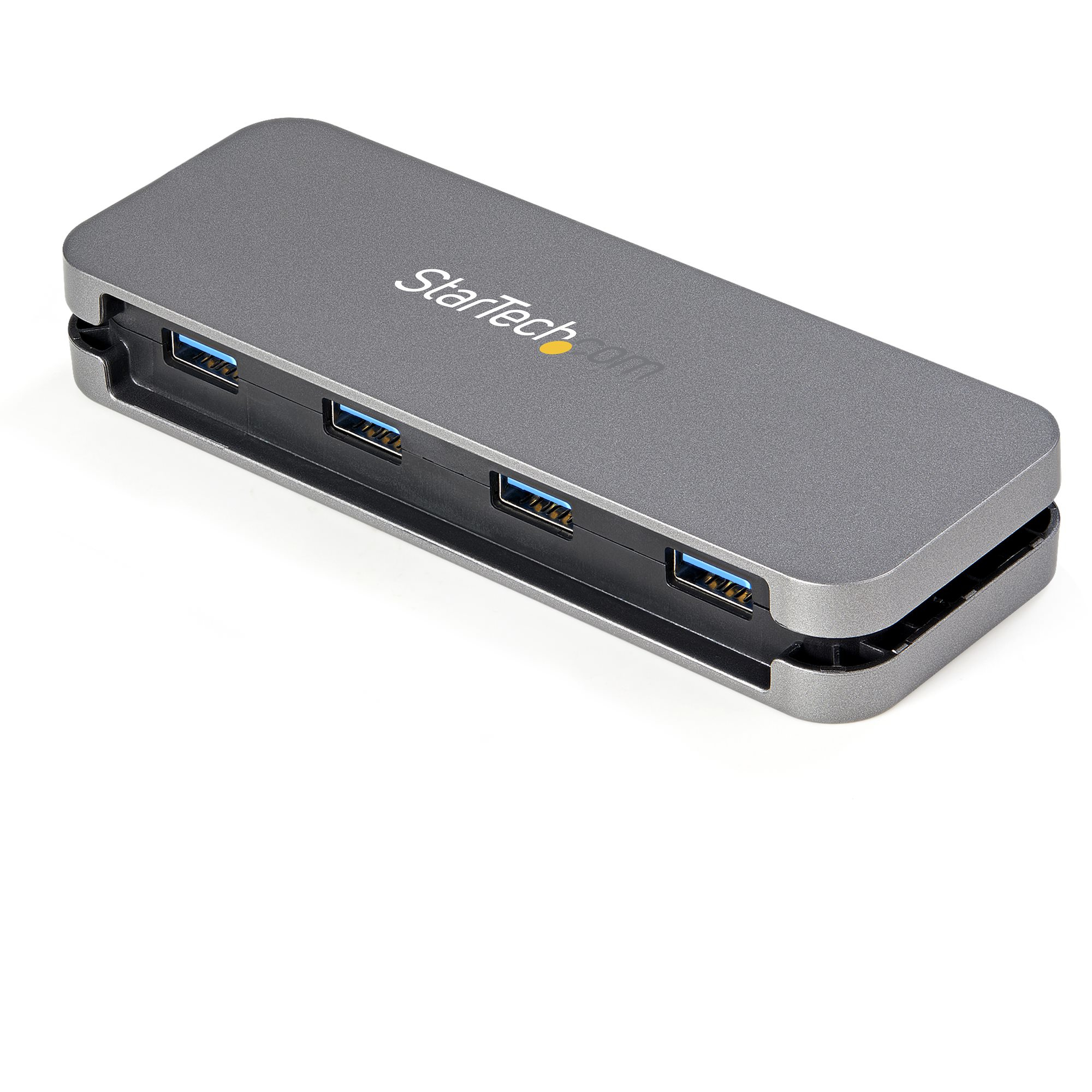 StarTech.com 4 Port USB 3.0 Hub - USB-A to 4x USB-A - SuperSpeed 5Gbps Portable USB 3.2 Gen 1 Type-A Hub - USB Bus Powered - Laptop/Desktop USB Hub with Long Ca – image 2