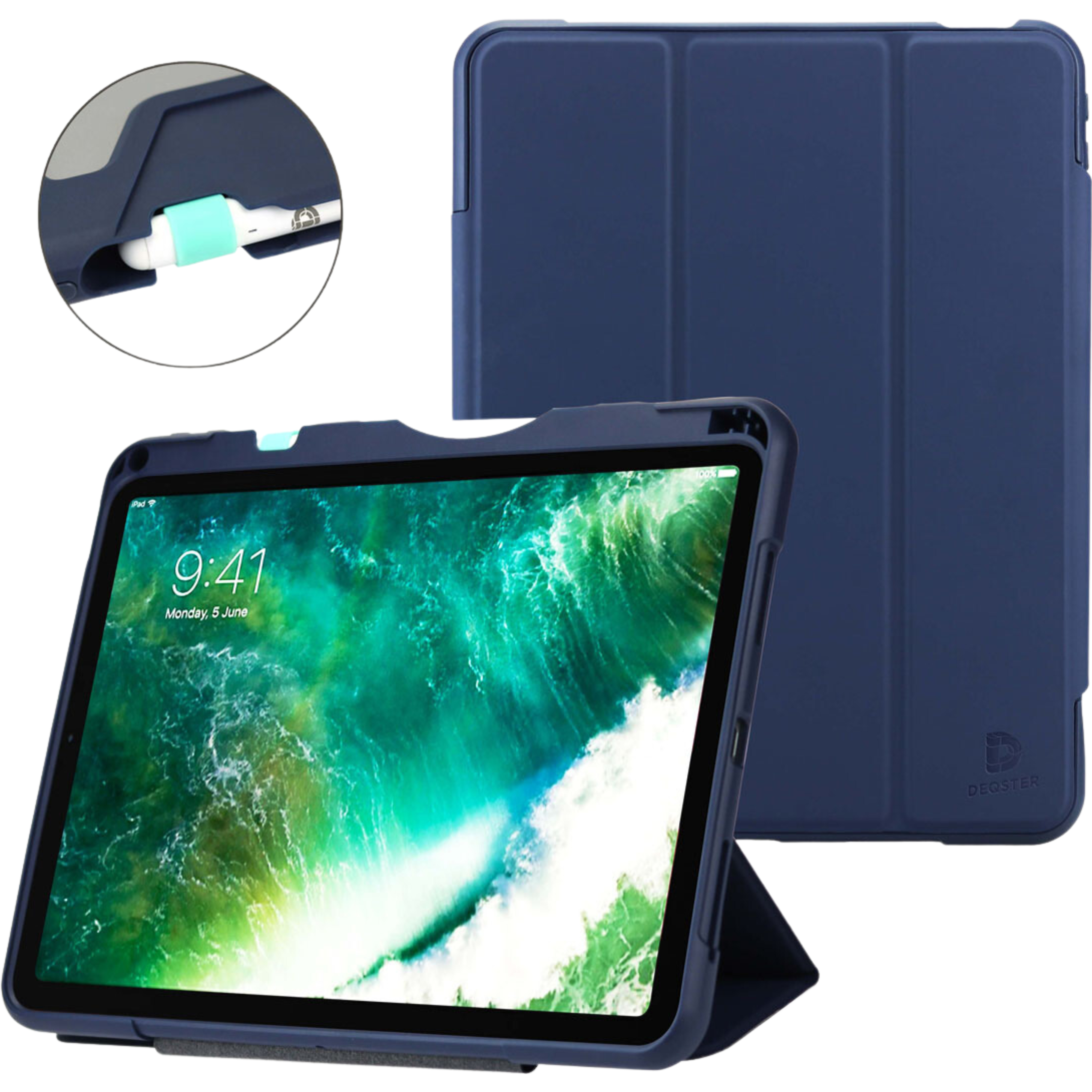 DEQSTER Rugged Case 2021, #RQ1 für iPad Pro 12,9" (3./4./5. Gen.)