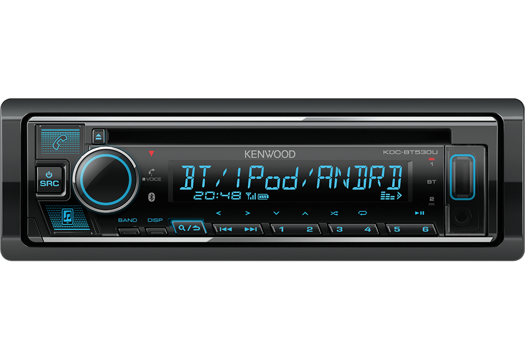 Kenwood KDC-BT530U car media receiver Black – image 1