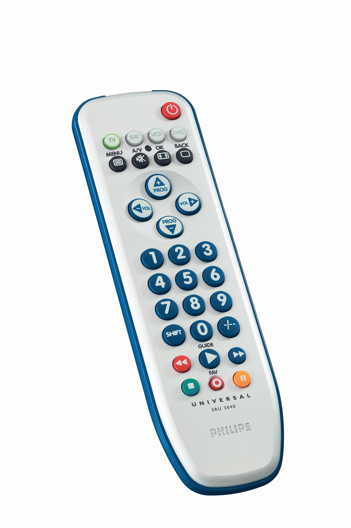 Philips SRU3040 4in1 TV/VCR/DVD/SAT Universal remote control – image 2