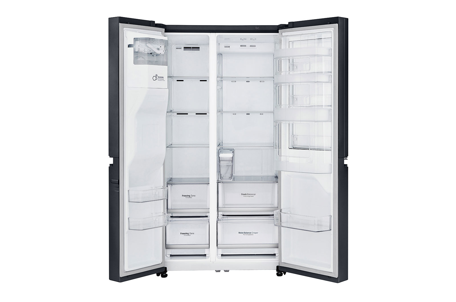 LG GSJ761MCUZ side-by-side refrigerator Freestanding – image 9