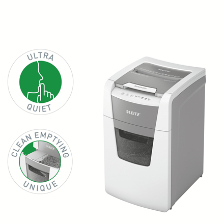 Leitz IQ Autofeed Office 150 Automatischer Aktenvernichter Partikelschnitt P4 – Foto 7 von 11
