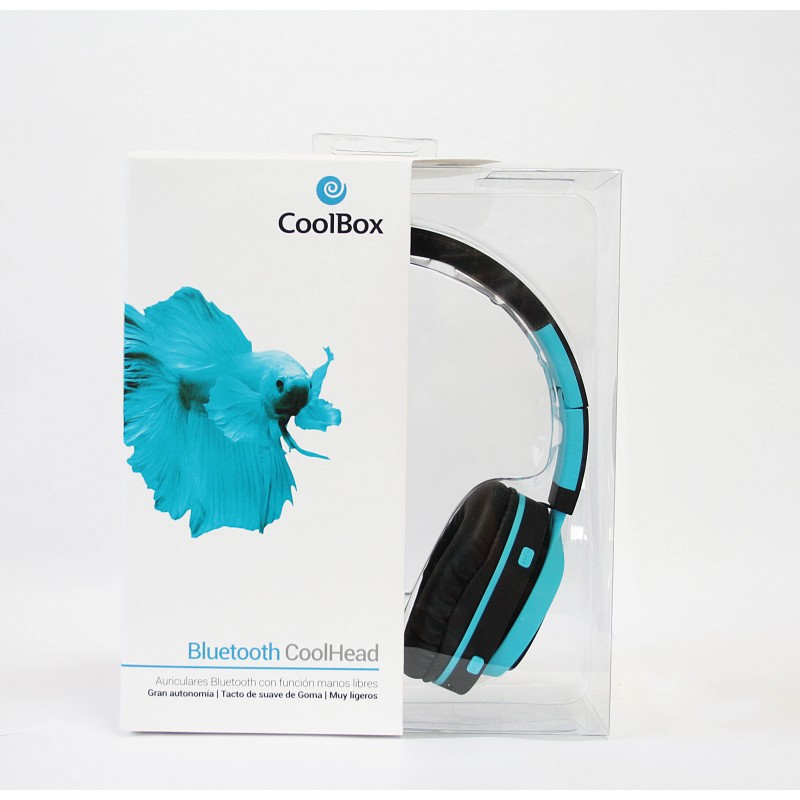 CoolBox CoolHead Headset Wired & Wireless Head-band Gaming Bluetooth Blue – image 3