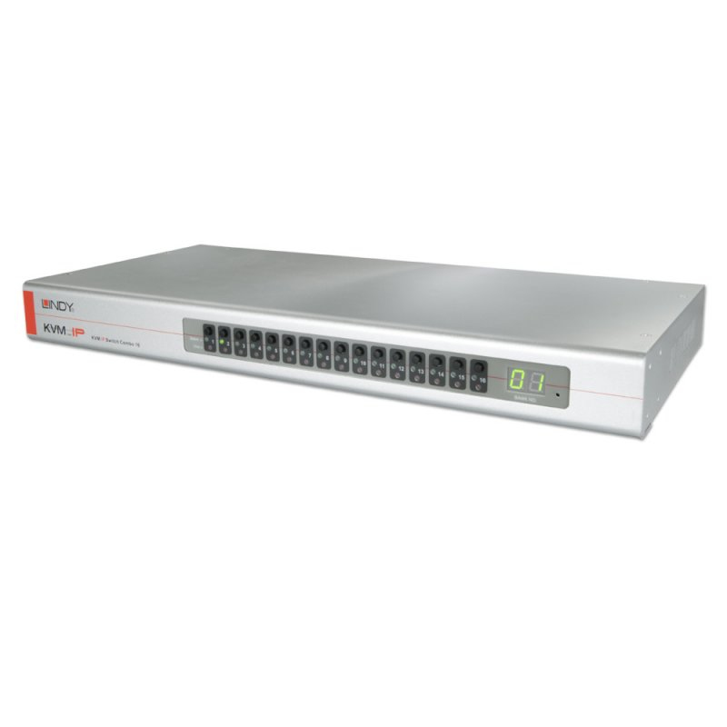 Lindy 39524 KVM switch Grey – image 1