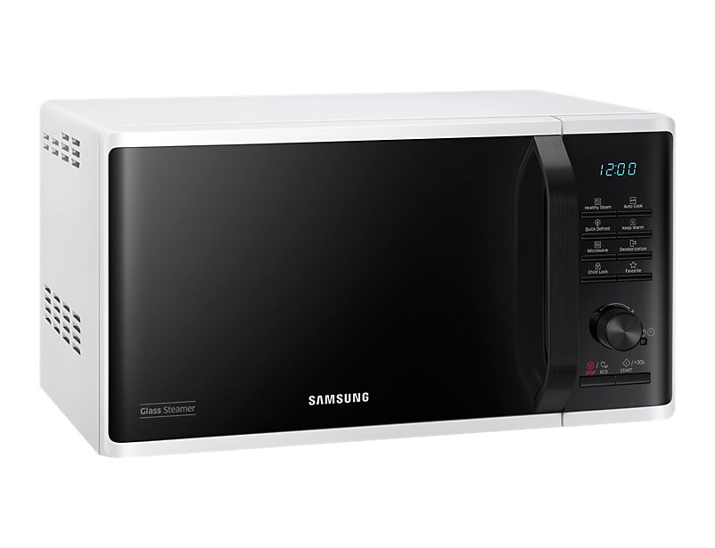 Samsung MW3500K Black, White Solo microwave Countertop – image 7