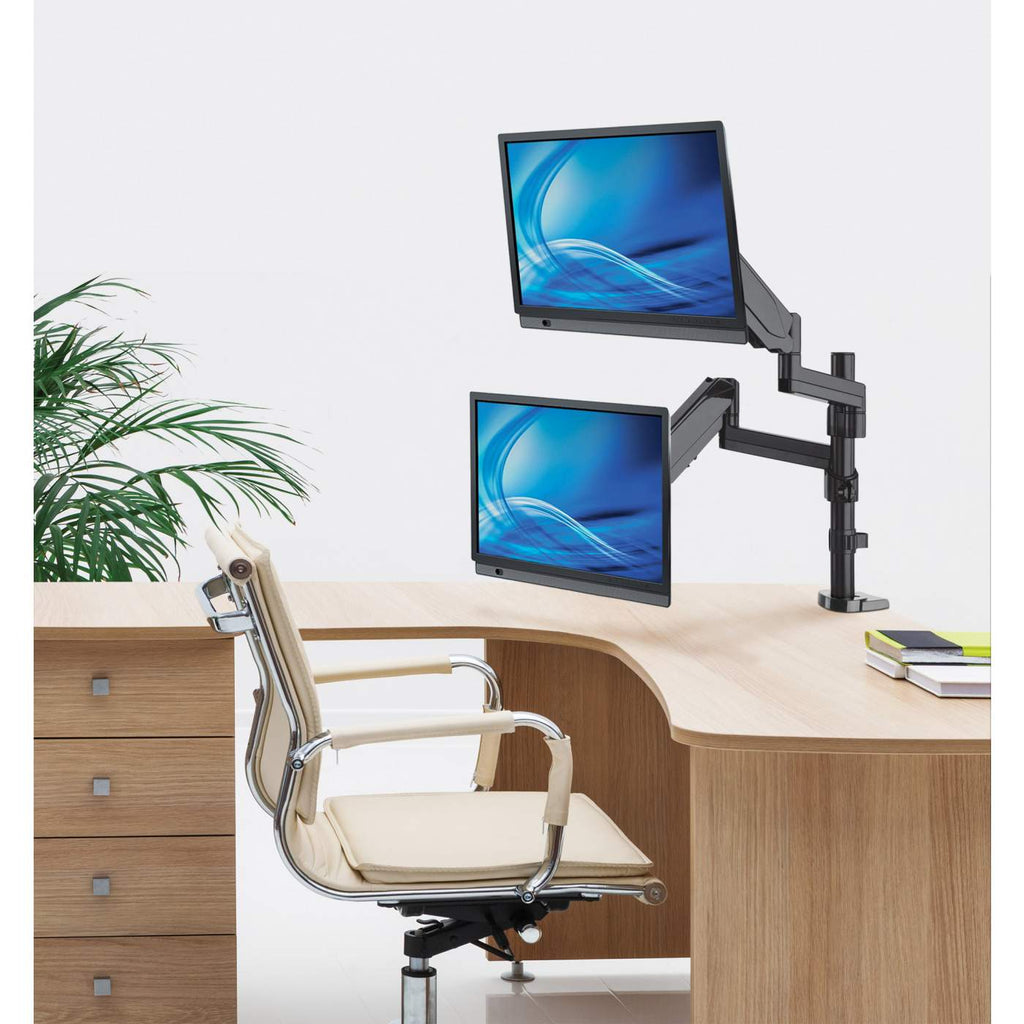 Manhattan Dual Desk Mount for TV & Monitors (Full Motion Gas Spring), For screens – image 6