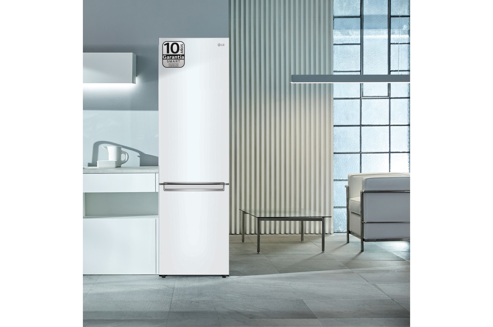 LG GBP62SWNCN1 fridge-freezer Freestanding – image 5