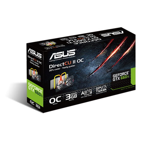 ASUS GTX660 TI-DC2OC-3GD5 graphics card NVIDIA GeForce GTX 660 Ti 3 GB GDDR5 image 4
