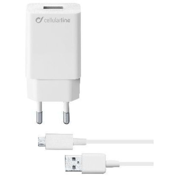 Cellularline 39224 mobile device charger Mobile phone, Smartphone, Tablet White AC Indoor