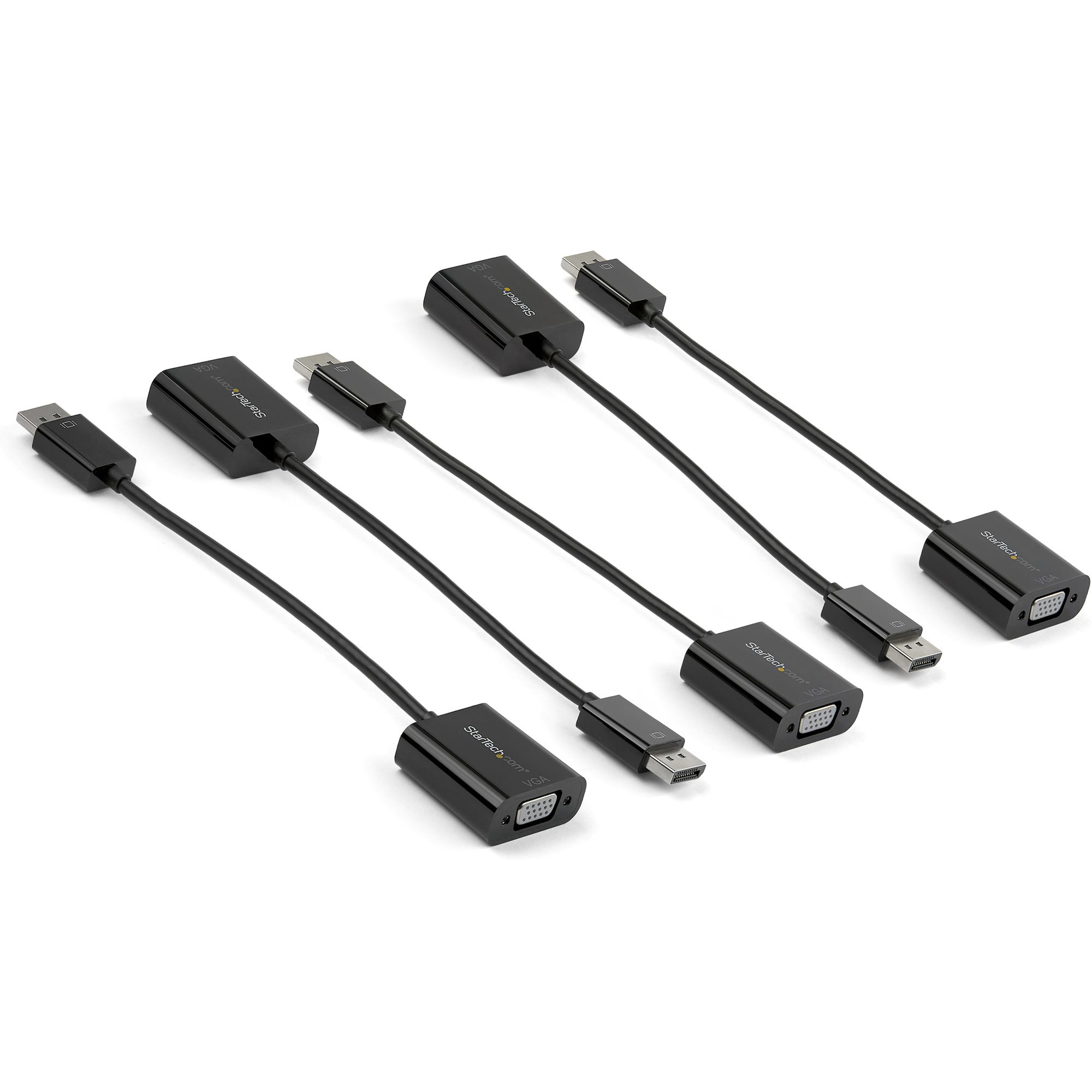 Ce lot de 5adaptateurs DisplayPort vers VGAvous permet de connecter votreor...