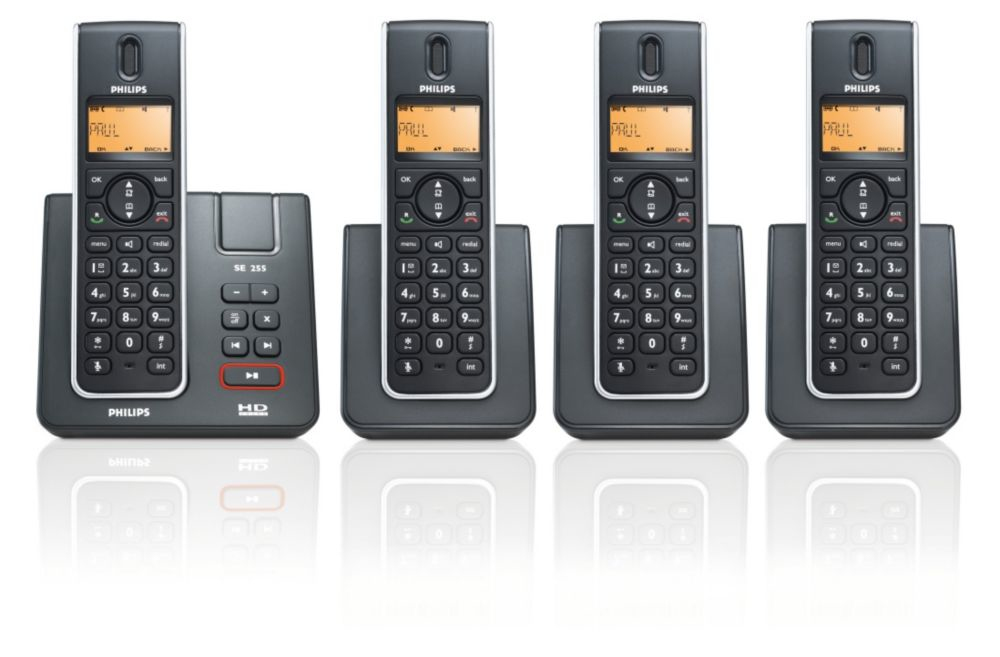 Philips SE2554B Cordless phone answer machine – image 1