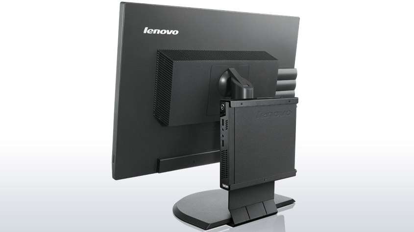 Lenovo ThinkCentre M72e Intel Pentium G G2020T 4 GB DDR3-SDRAM 320 GB HDD Windows 7 Professional USFF PC Black image 2