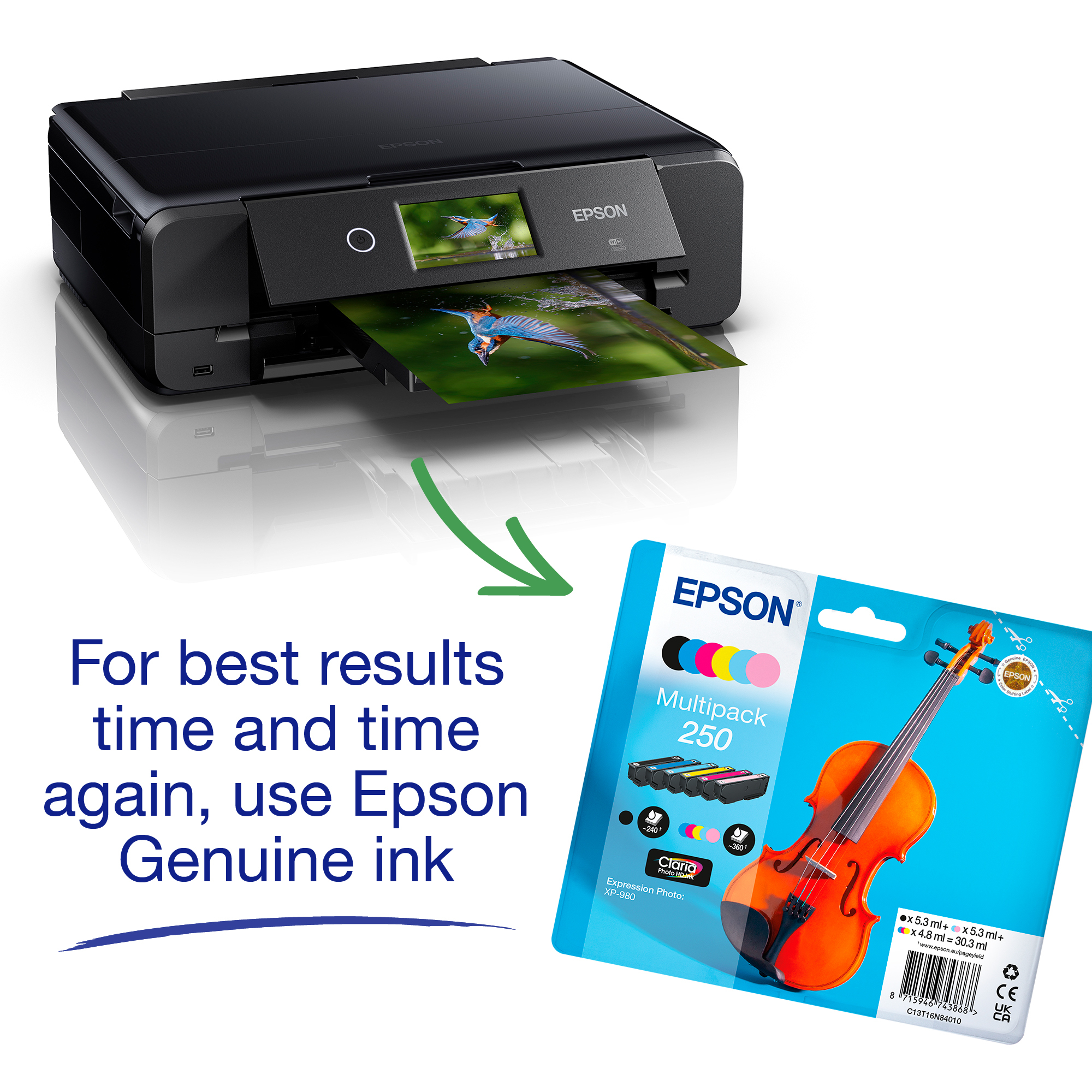 Epson Expression Photo XP-980 A3 Multifunction Wireless Inkjet Printer – image 6