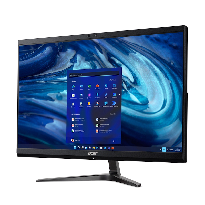 Acer Veriton Z2514G Intel® Core™ i5 i5-1335U 60.5 cm (23.8″) 1920 x 1080 pixels All-in-One PC 8 GB DDR4-SDRAM 256 GB SSD Windows 11 Pro Wi-Fi 6 (802.11ax) Black image 4