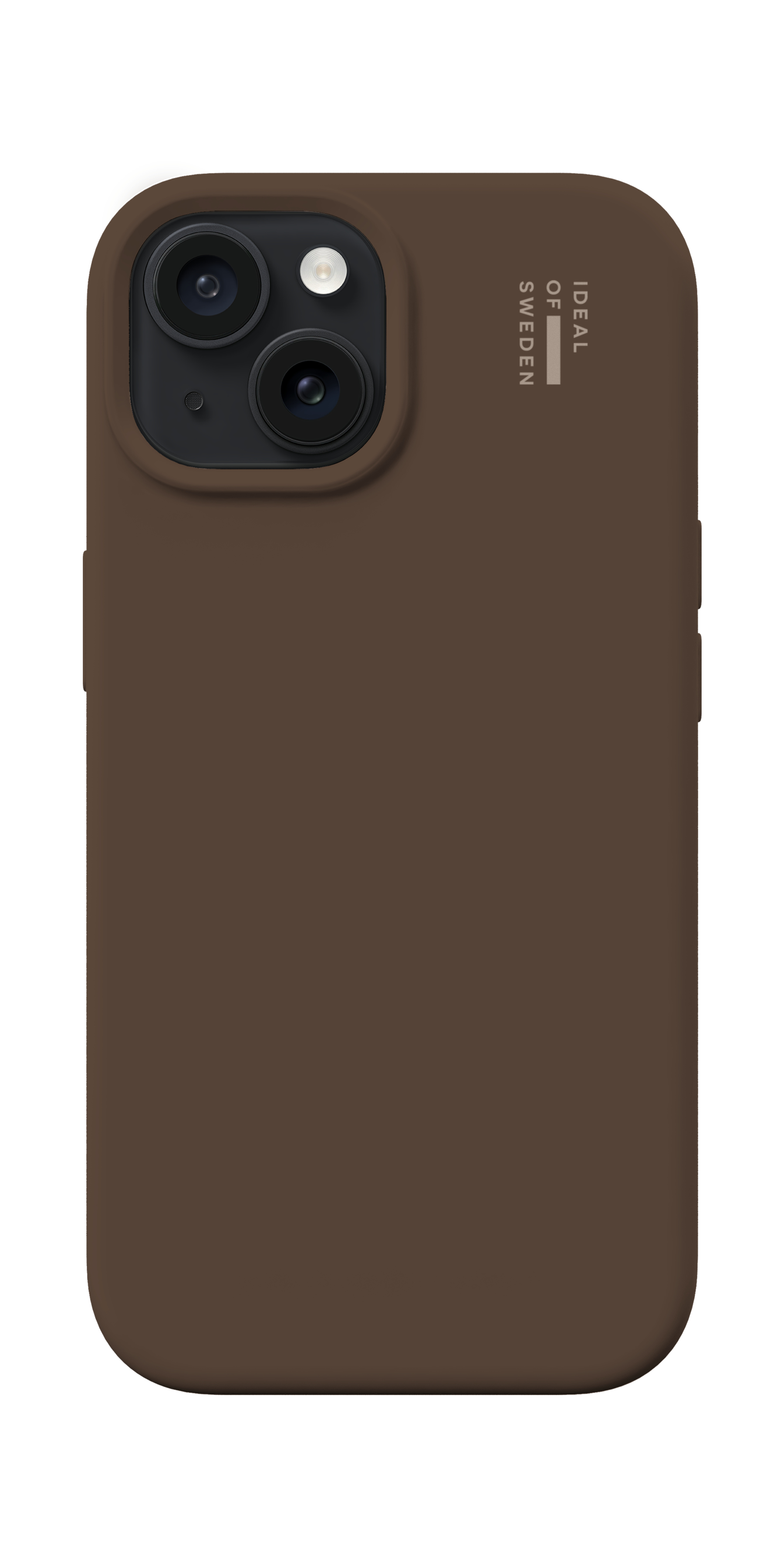 iDeal of Sweden Silicone Case iPhone 13 / 14 / 15 / 16e / 17e Mocha Mousse – image 1