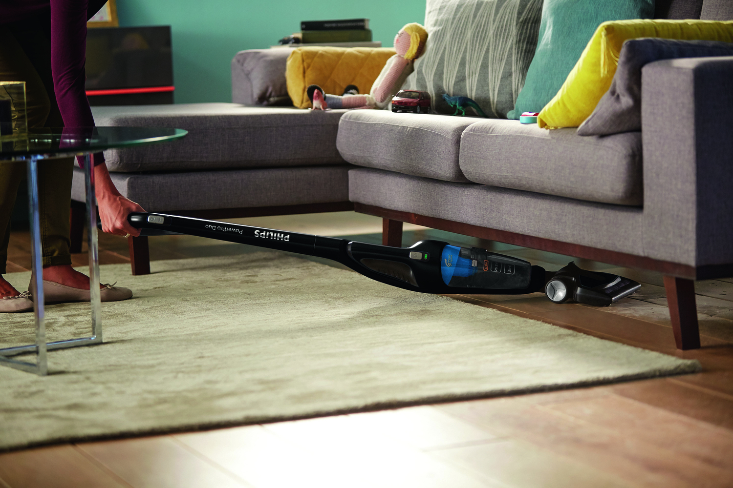 Philips PowerPro Duo Cordless 2-in-1 hand stick PowerCyclone Technology – image 9
