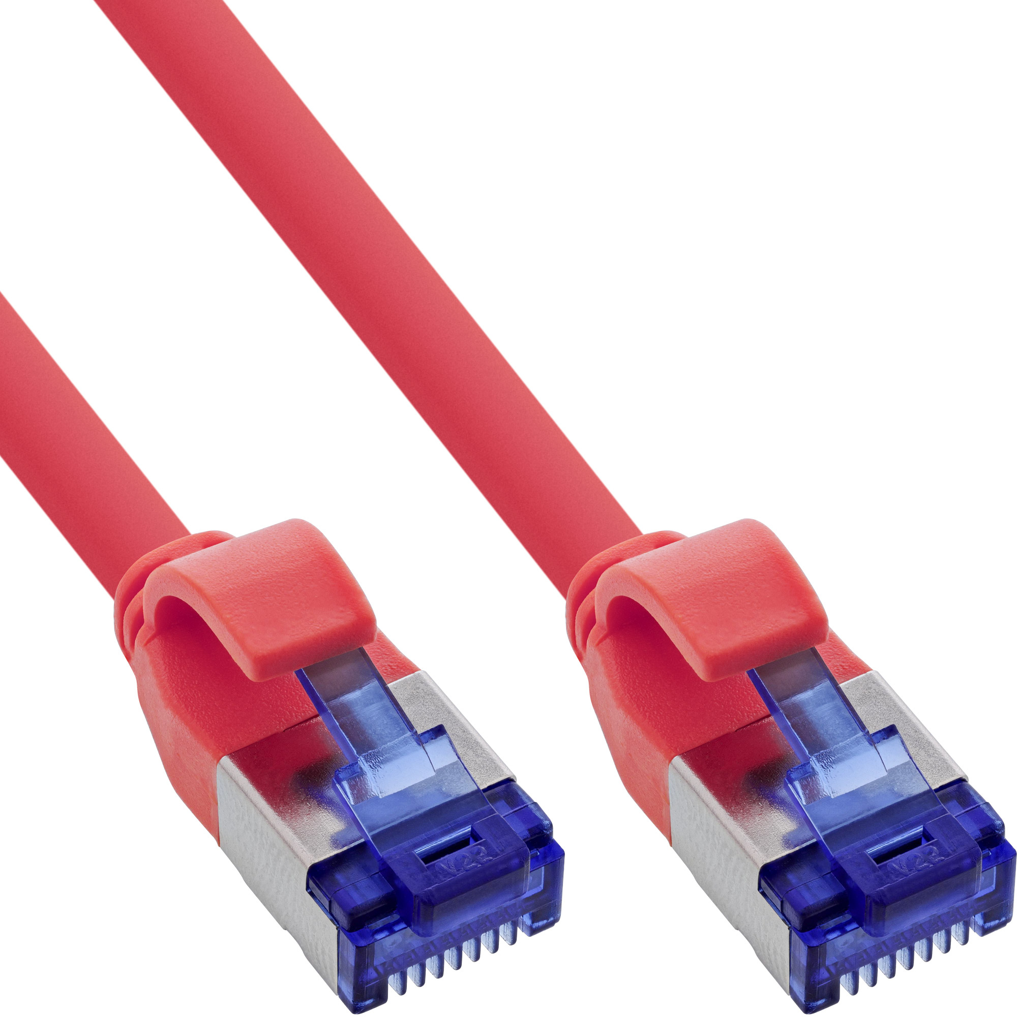 InLine 74955R cavo di rete Rosso 05 m Cat6a S/FTP (S-STP)