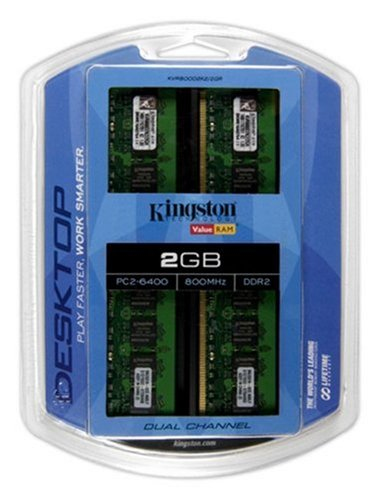 Kingston Technology 2GB, 800MHz, DDR2