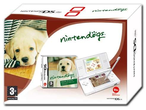 DS Lite + Nintendogs — vue 1 sur 1